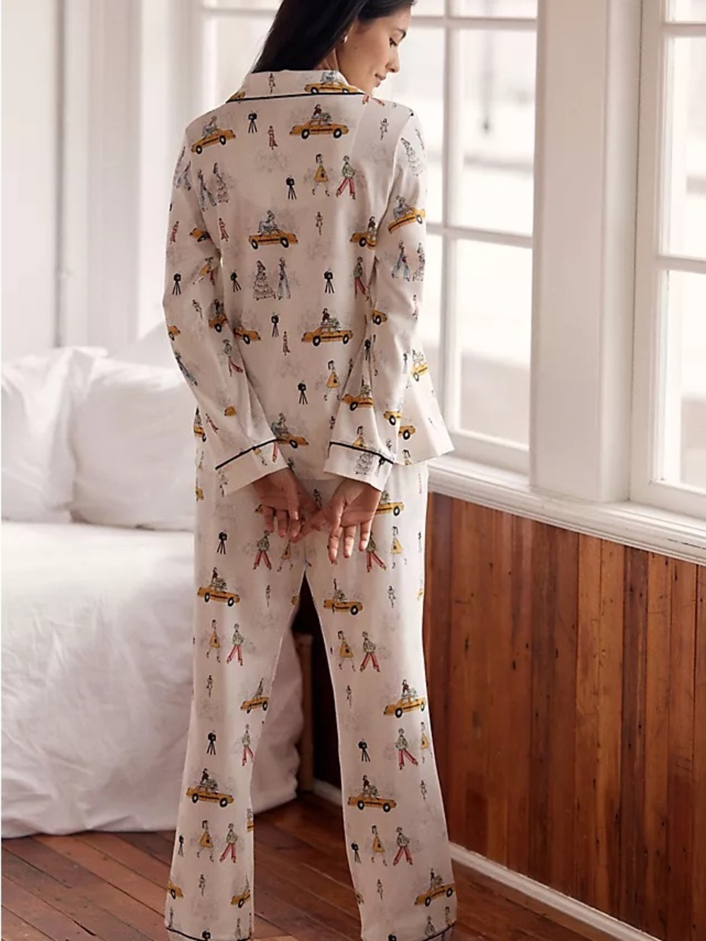 Bedhead Pajama Set NYC Fashion Week NYC Medium NWT - Picture 2 of 7